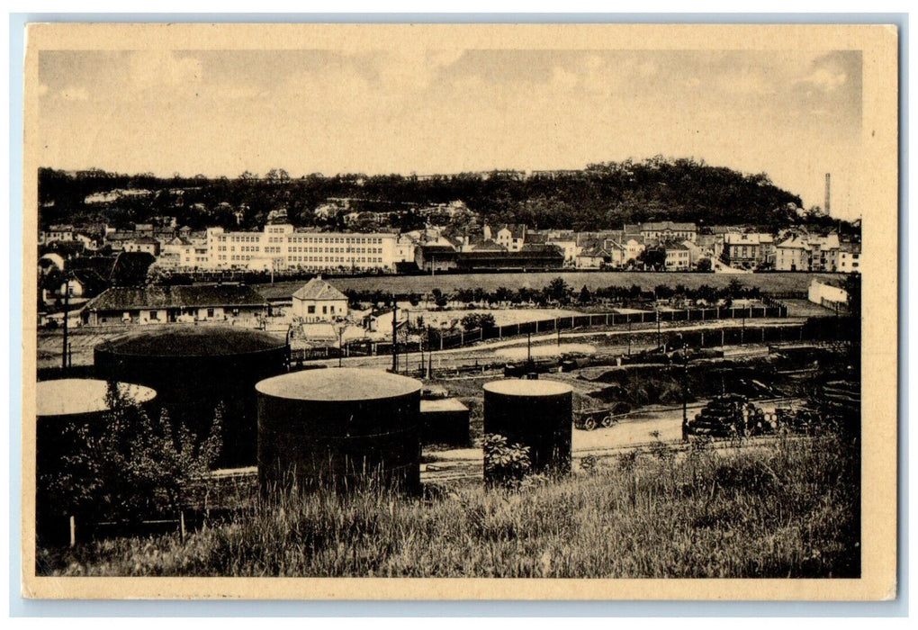 1930 Realne Gymnasium Kralupy nad Vltavou Czechia Czech Republic Postcard
