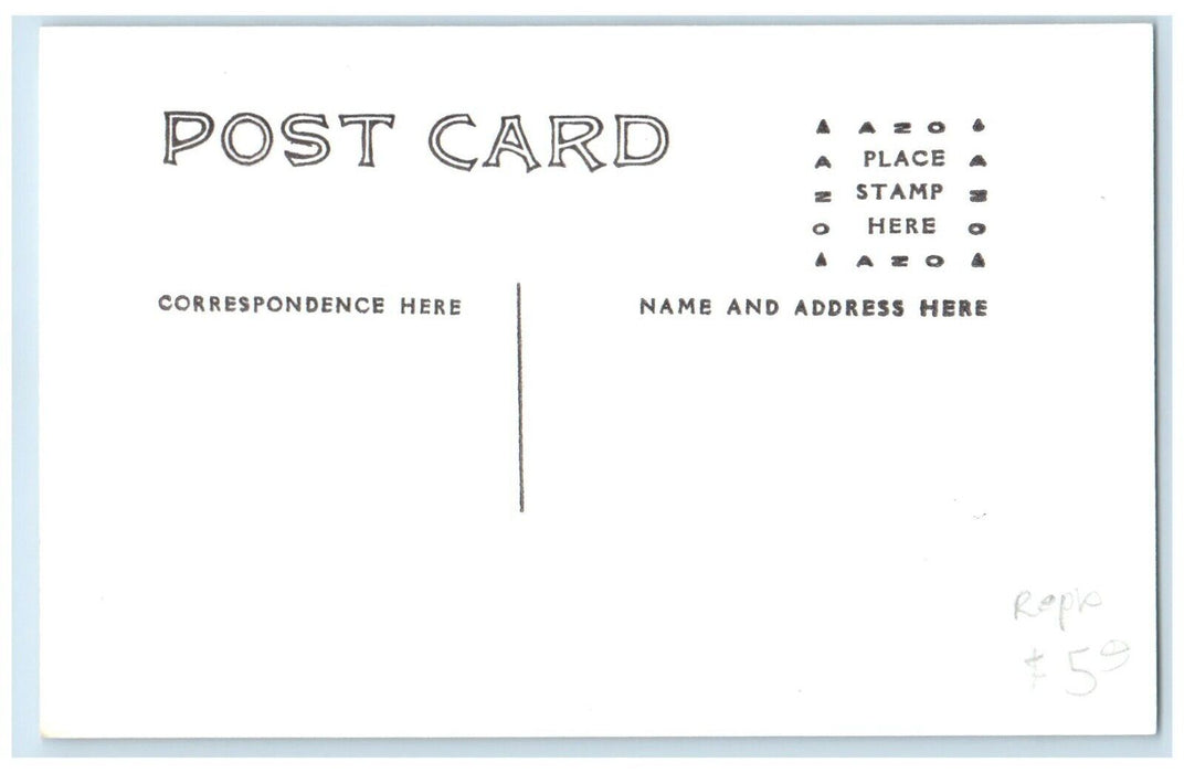 c1960's CRIP Depot Douds Iowa Railroad Train Depot Station RPPC Photo Postcard
