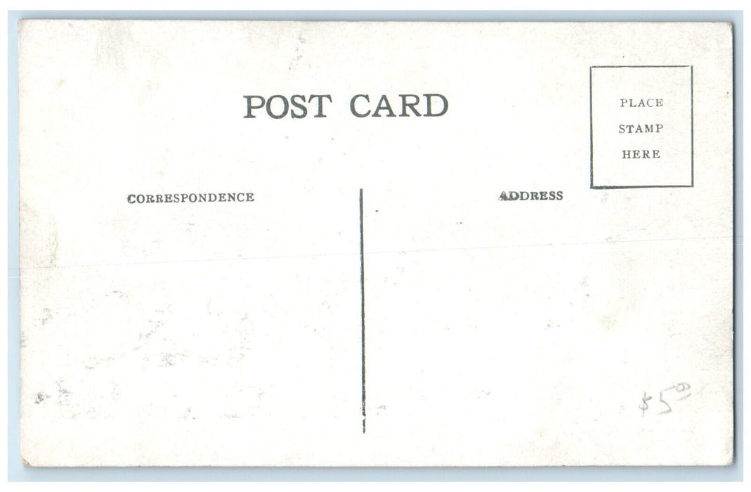 c1910's Union Depot Station Railroad Train Wagon Ottumwa Iowa IA Postcard