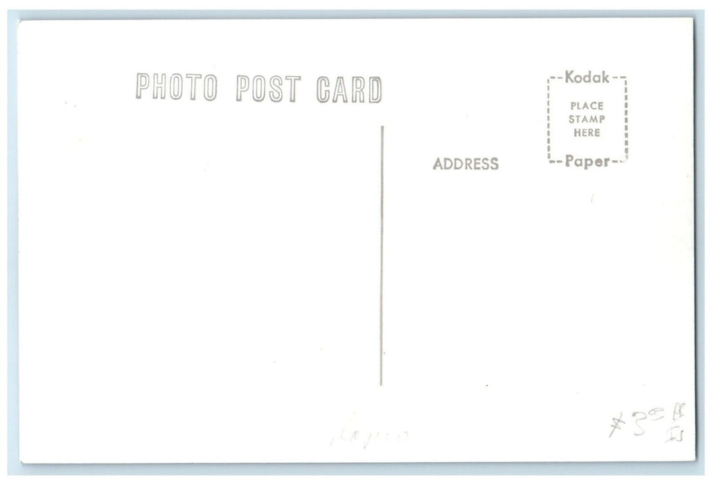 c1960's CRI&P Centerdale Iowa Railroad Train Depot Station RPPC Photo Postcard