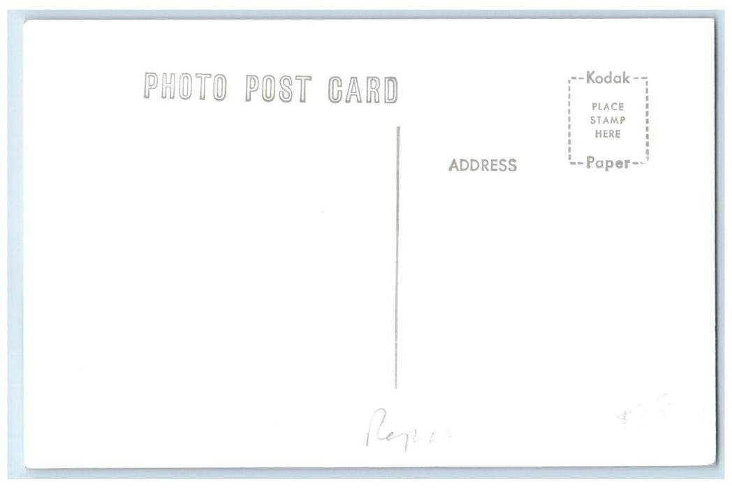 c1960 CRI&P Douds Iowa Railroad Vintage Train Depot Station RPPC Photo Postcard