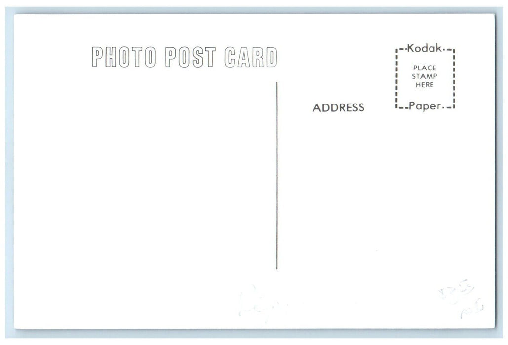 c1960's Rolfe Iowa IA Railroad Vintage Train Depot Station RPPC Photo Postcard