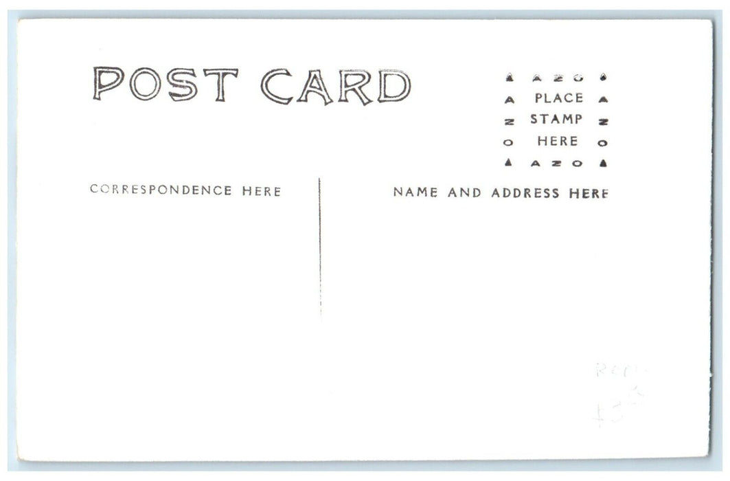 c1960 MC Paul Iowa IA Railroad Vintage Train Depot Station RPPC Photo Postcard