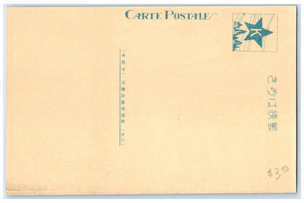 c1910 The Grand View of Kanaya Hotel Nikko Japan Antique Unposted Postcard