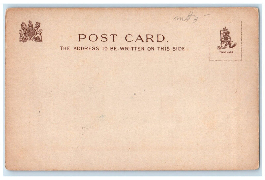 c1910's Valentine Dutch Girl ECurtis Tuck's Unposted Antique Postcard