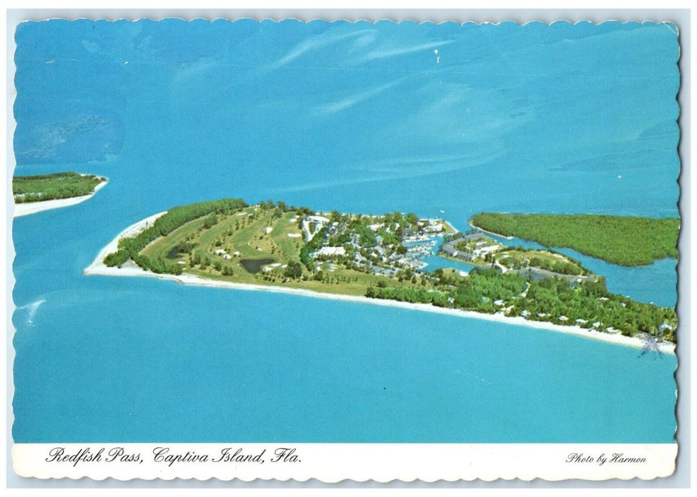 c1960 Redfish Pass Captiva Island Seas Plantation Ft. Myers Florida FL Postcard