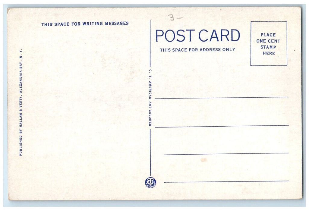 c1920 Kia-Ora-Lodge River Bethune Street Thousand Islands New York NY Postcard