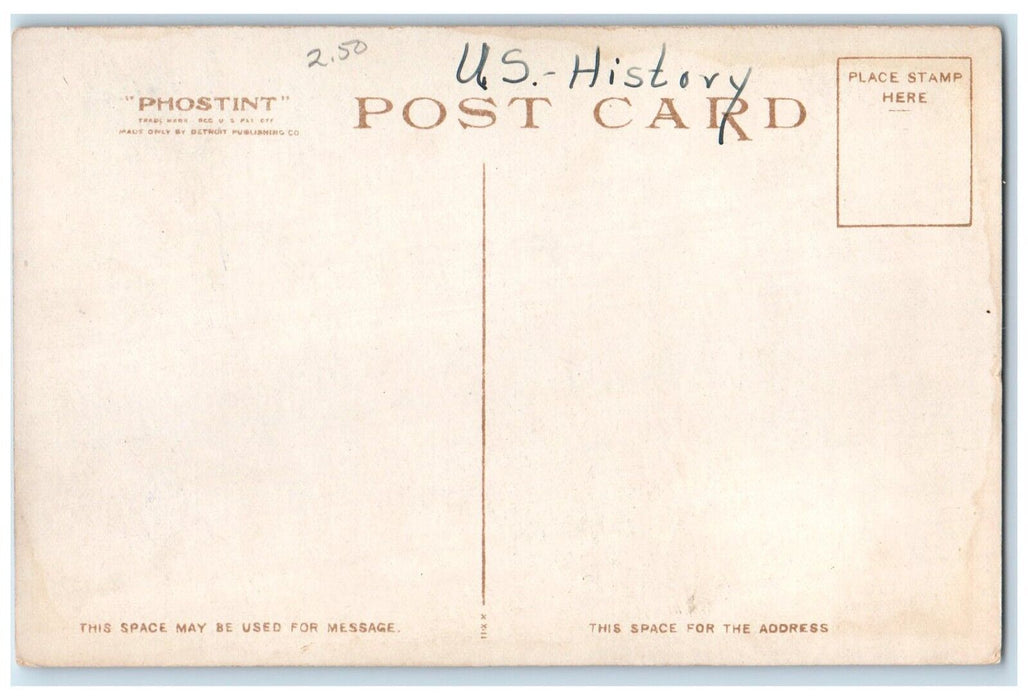 1910 Embarking Head Lake George Abercrombie Fort Ticonderoga New York Postcard