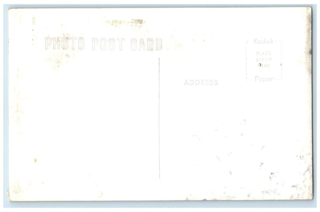 c1950's Lower Lake Roaring River State Park Cassville MO RPPC Photo Postcard