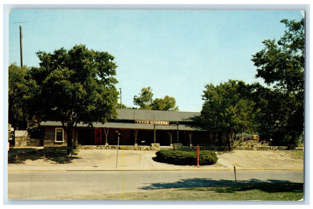 c1960 Texas Ranger Station Fair Park Police Force Exterior Dallas Texas Postcard