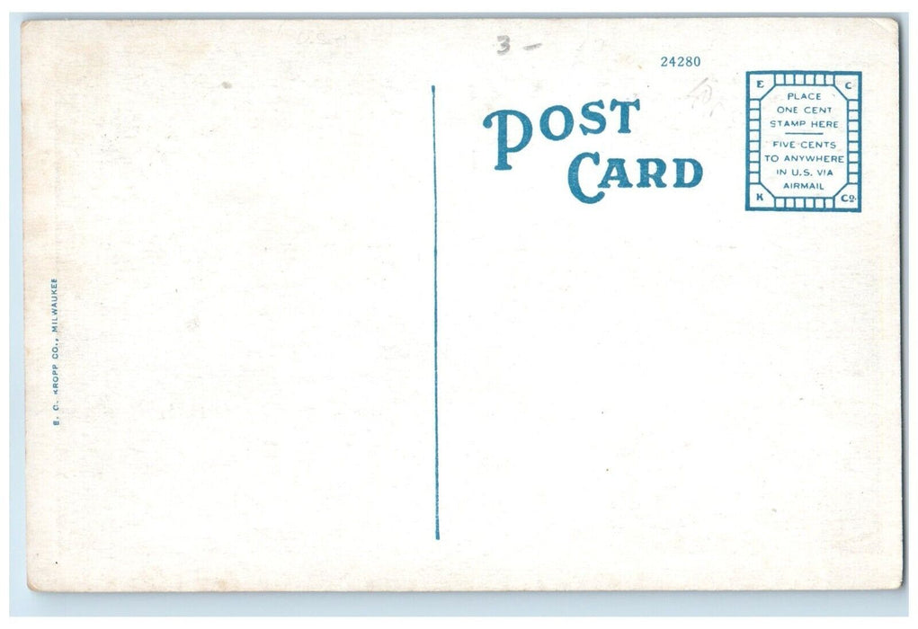 c1910's Lawrence's Inn Motel Hotel Mamaroneck New York NY Antique Postcard