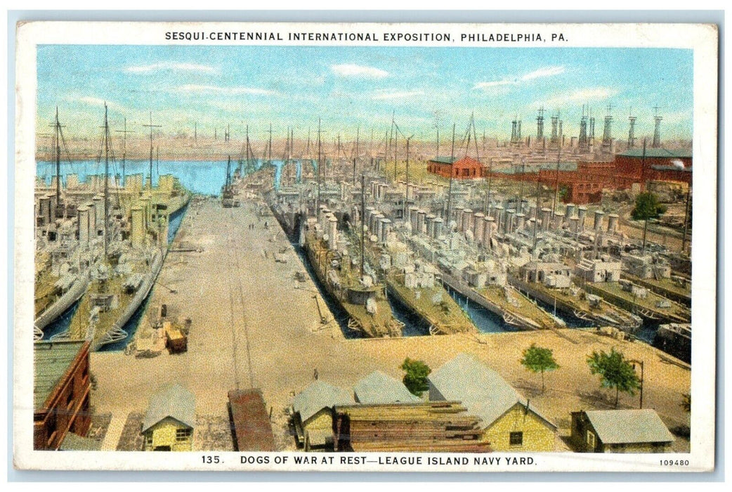 1926 Sesqui Centennial International Exposition Pennsylvania PA Vintage Postcard