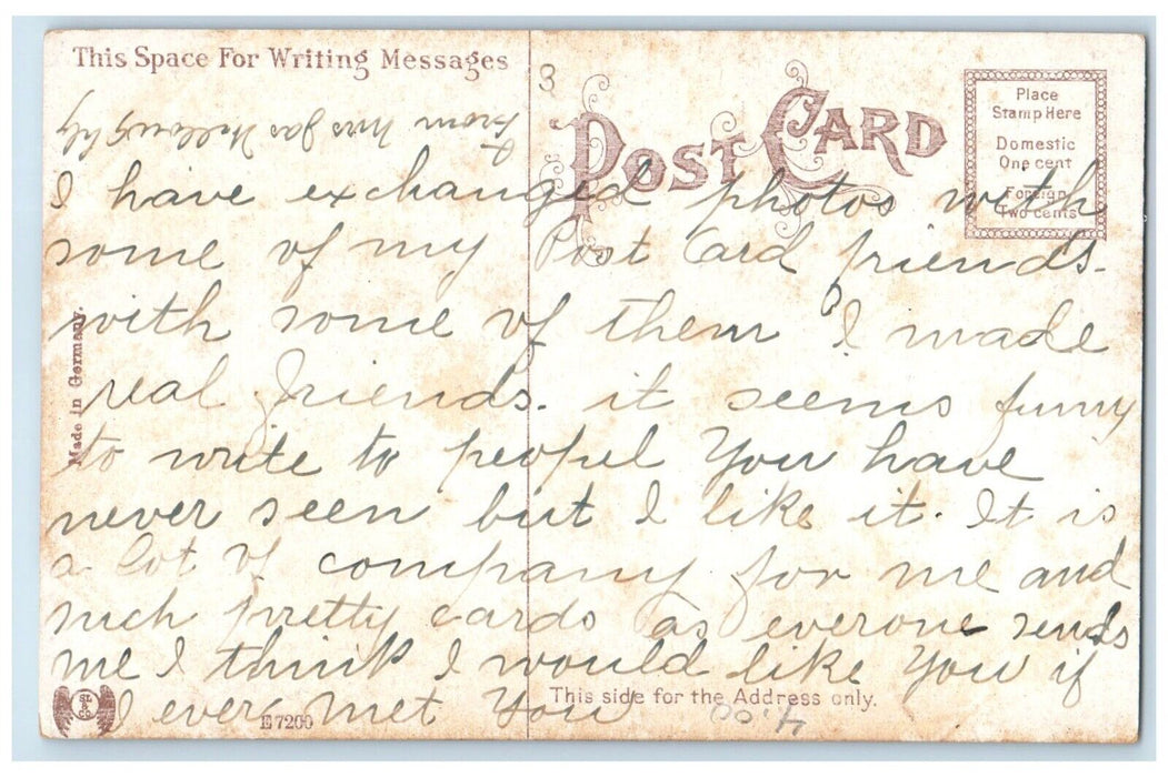 c1910 Government Tower Fort Sam Houston Exterior San Antonio Texas TX Postcard