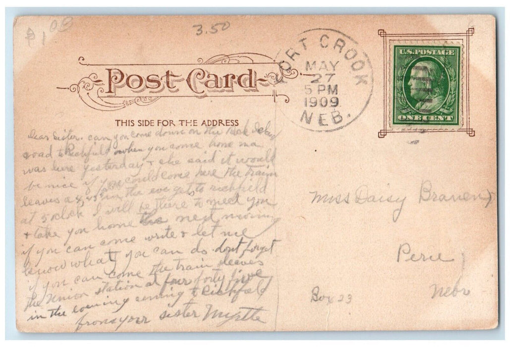 1909 Railroad Station And Boat Landing Kingston Point New York NY Postcard