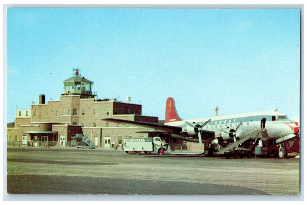 1960 Minneapolis St Paul International Airport Minneapolis Minnesota MN Postcard