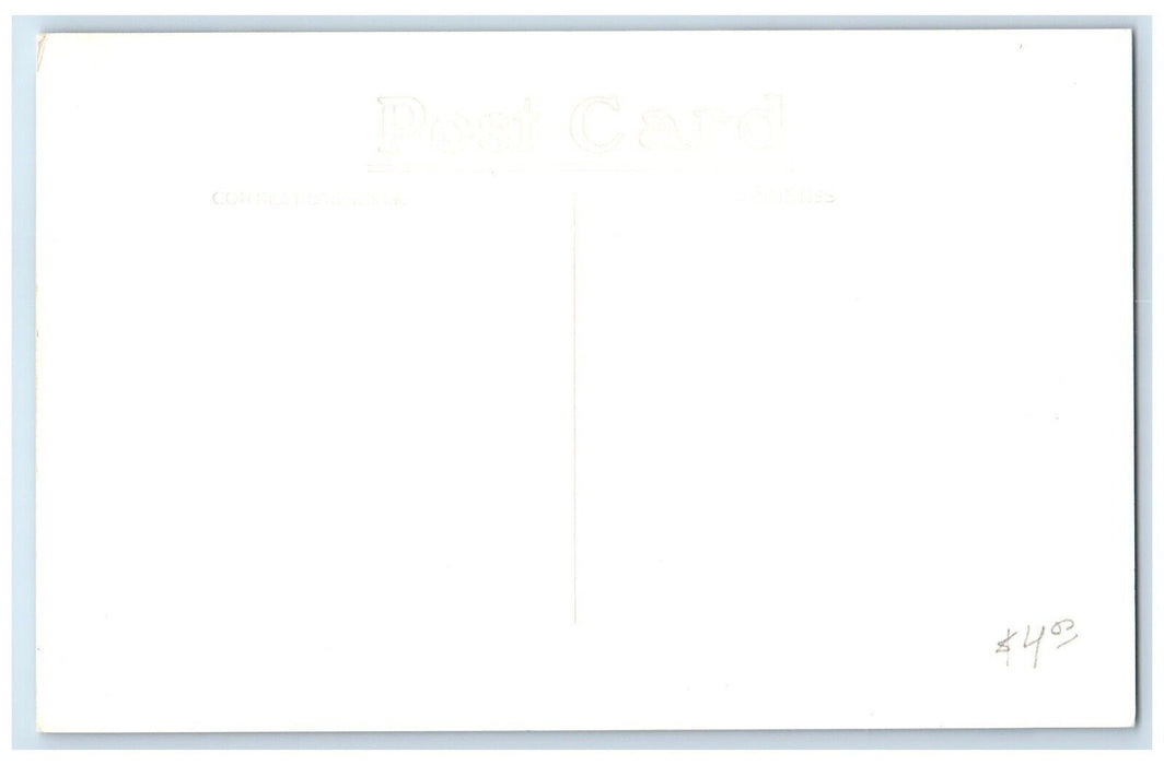 c1940's First Methodist Church Garner Iowa IA RPPC Photo Vintage Postcard