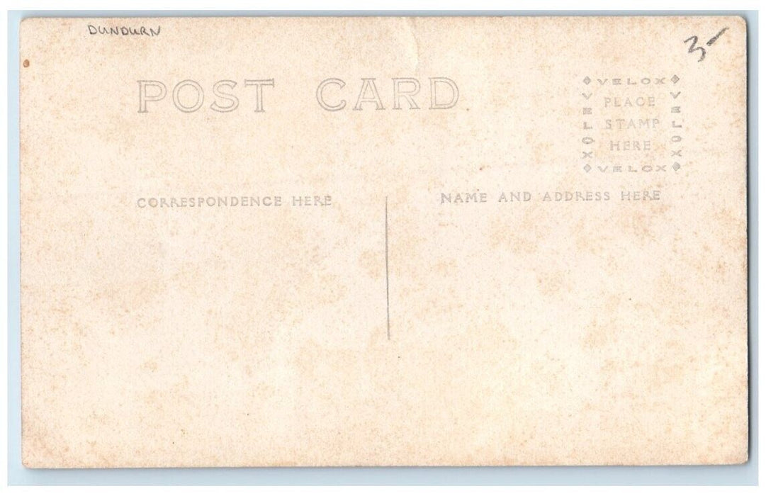 c1907 Canadian Wheat Field Farming Farm Dundurn Saskatchewan RPPC Photo Postcard