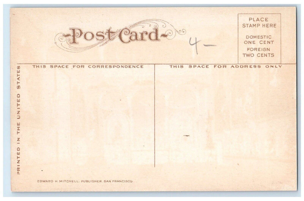 c1910's Chapel Monastery Of The Precious Flood Montavilla Portland OR  Postcard