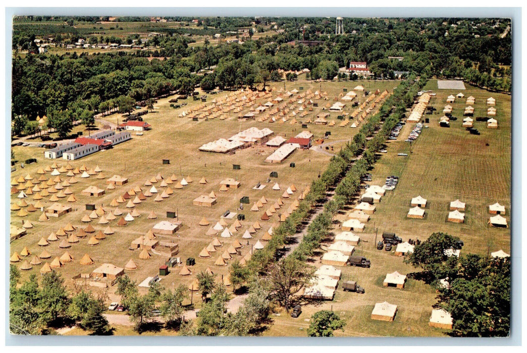 1975 Canadian Army Training Camp Niagara on the Lake Ontario Canada Postcard