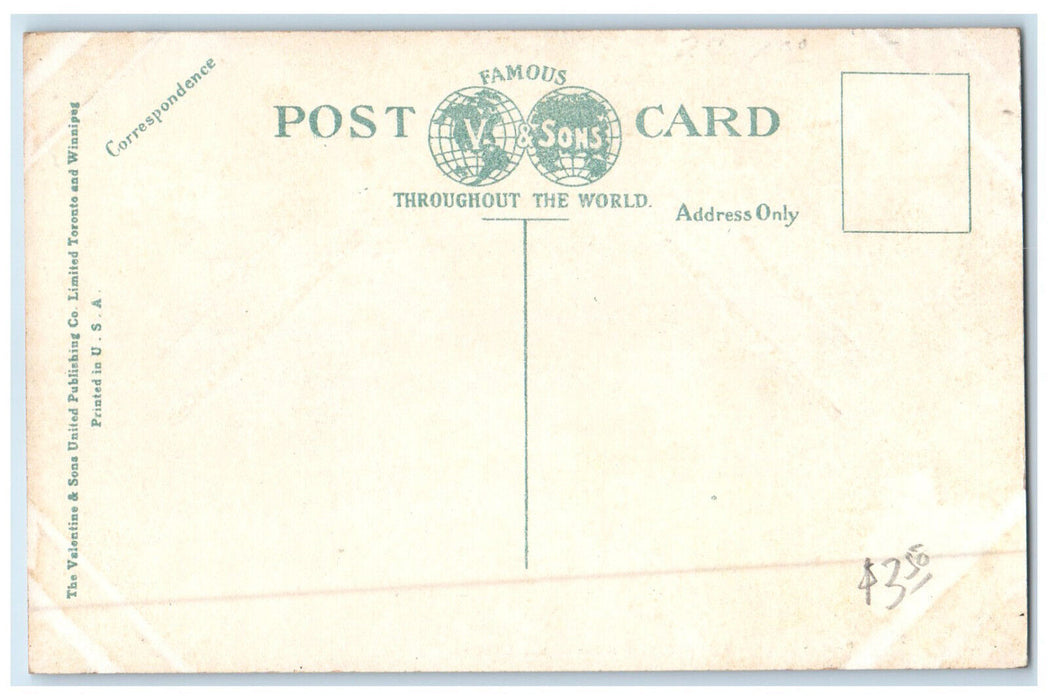 c1930's Post Office and Customs Sarnia Ontario Canada Vintage Postcard