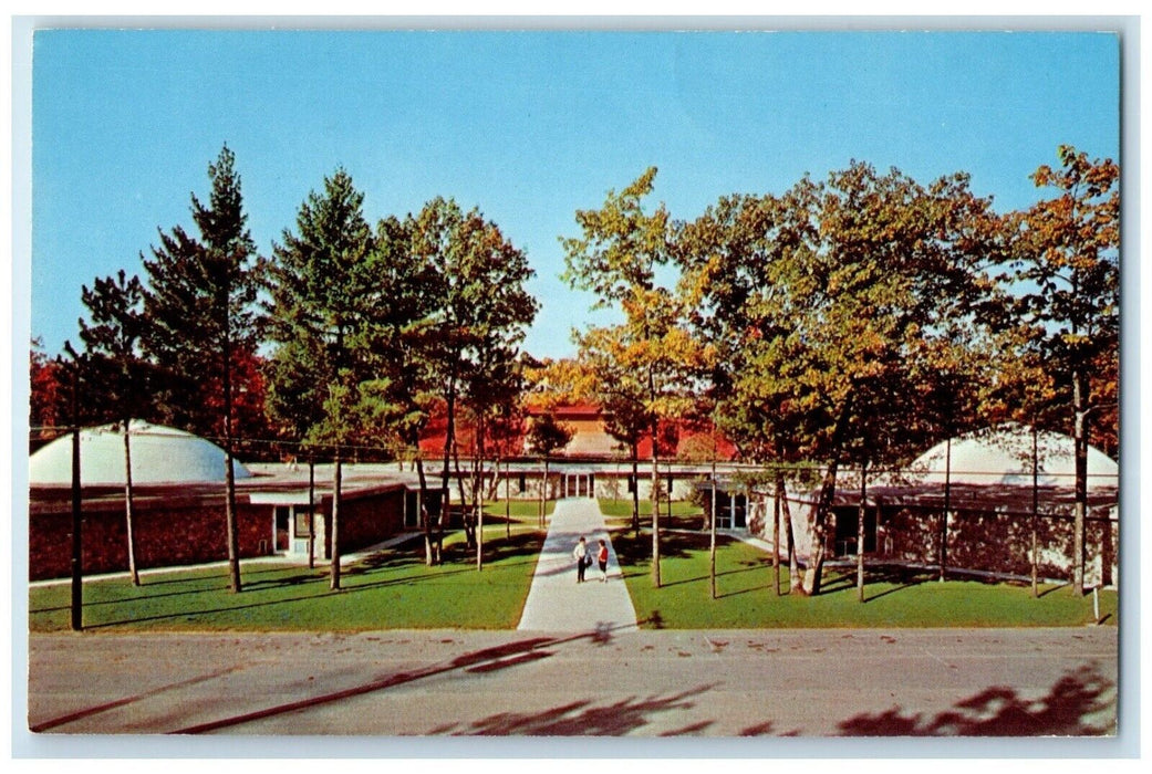 c1960 Interlochen Arts Academy Campus View Interlochen Michigan Vintage Postcard