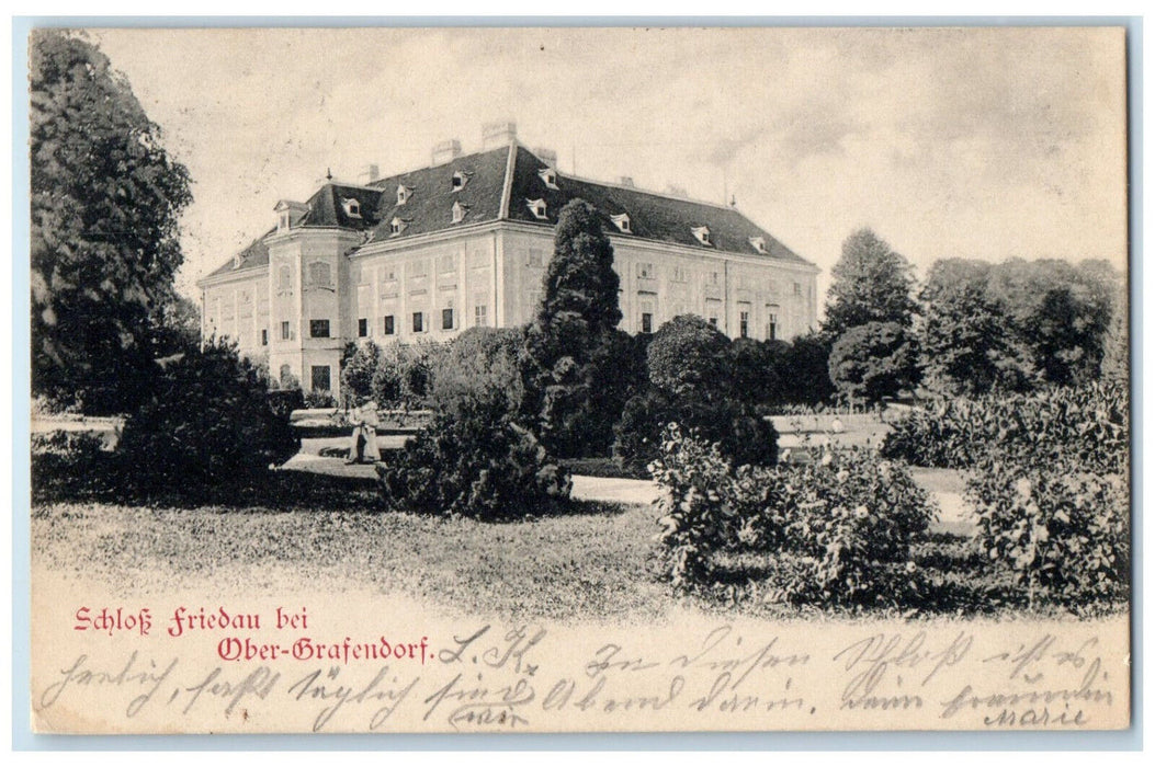 c1905 Fridau Castle near Ober-Grafendorf Sankt Pölten-Land Austria Postcard