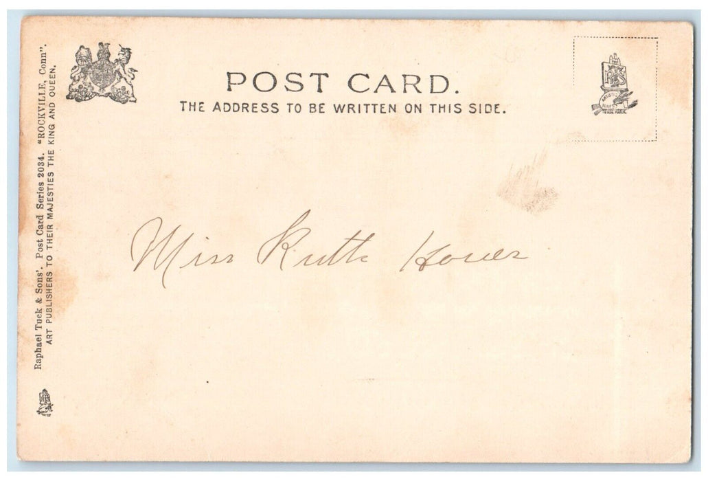 1905 Lower Landing Snipsic Lake Rockville Connecticut Tuck Sons Vintage Postcard