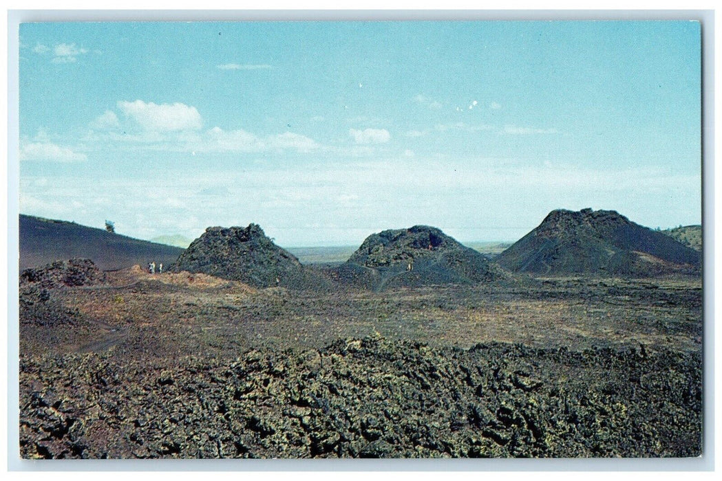 c1950's View Of Craters Of The Moon National Monument Idaho ID Vintage Postcard