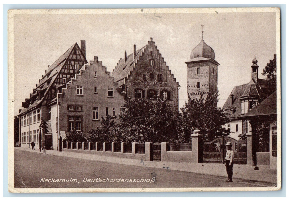 1931 Neckarsulm Teutonic Order Castle Baden-Württemberg Germany Postcard