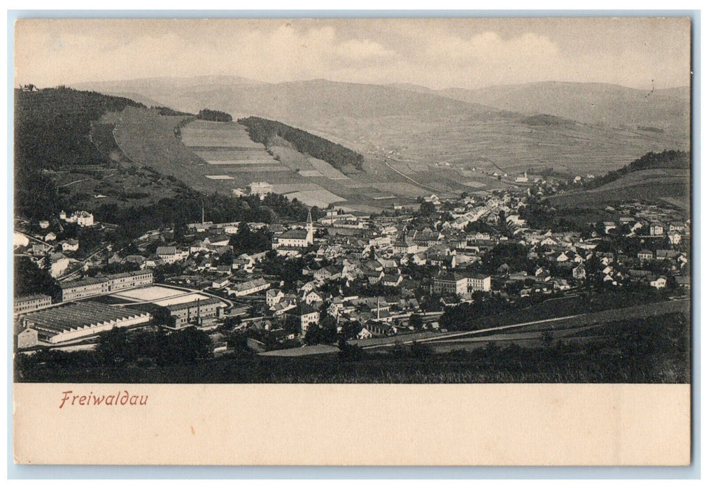 c1905 Freiwaldau Olomouc Region Czech Republic Unposted Antique Postcard