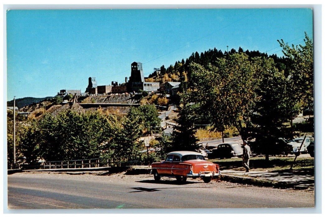 c1960 Homesteak Mine Black Hills Exterior Lead South Dakota SD Vintage Postcard