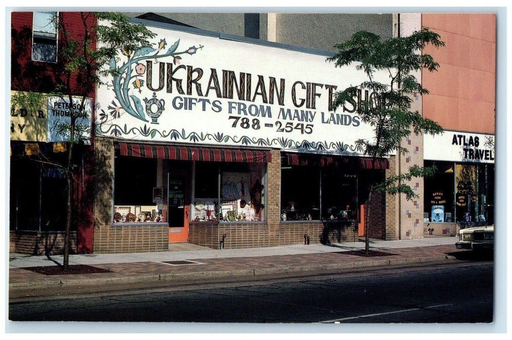 1960 Exterior  Ukrainian Gift Shop Inc Minneapolis Minnesota MN Vintage Postcard