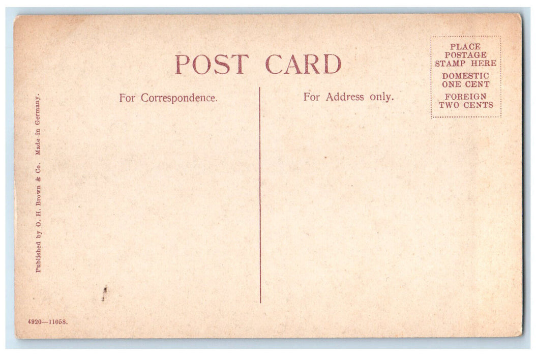 c1910 Head Harbor Campobello New Brunswick Canada Unposted Postcard