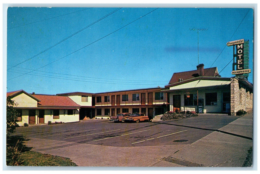 c1960's Shangri-La Downtown Motel Bellingham Washington WA Vintage Postcard