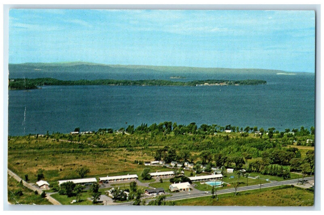 1964 Champlain Motor Lodge Restaurant Princeton Junction New Jersey NJ Postcard