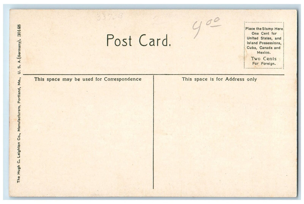 c1910s Ferryboat Kittery Atlantic Shore Line Between Portsmouth NH ME Postcard