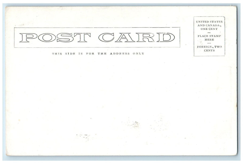 c1905 Black Canon View Train Grove Hills Cliff Moffat Road Colorado CO Postcard