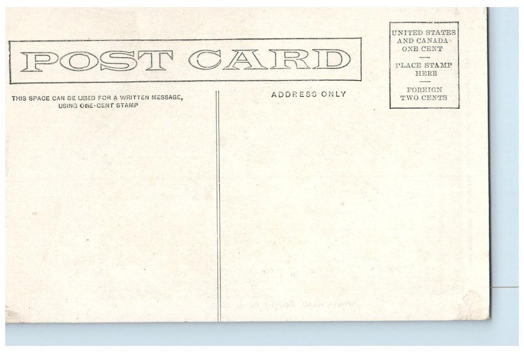c1920's Sphinx Head Train Railroad Lake Cliff  Moffat Road Colorado CO Postcard