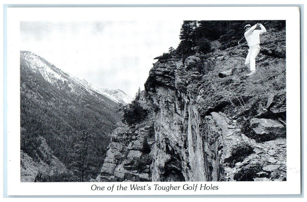 2005 One Of The West's Tougher Golf Holes Tucson Arizona AZ Humor Postcard