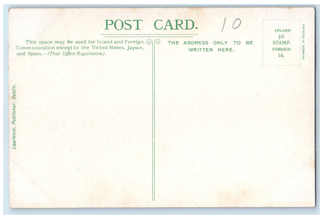 c1910 Business Section Main Street Bray Co. Wicklow Ireland Postcard