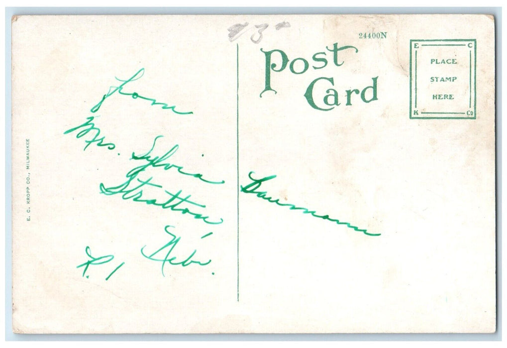 1920 Residence Private Hospital Dr Stewart Stratton Nebraska NE Vintage Postcard