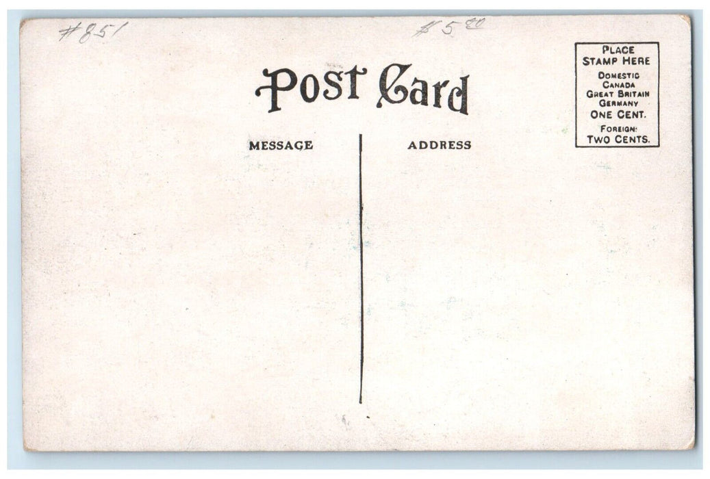 c1910 Lincoln Park Theatre Building Crowd Lincoln Nebraska NE Unposted Postcard