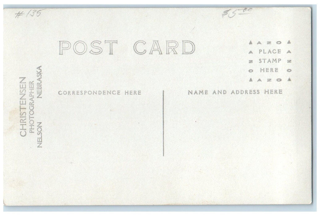 c1910's Womens Fall In Line Nelson Nebraska NE RPPC Photo Antique Postcard