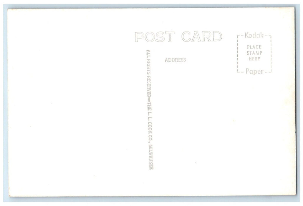 c1950's Keystone Hotel Building Cars Mc Cook Nebraska NE RPPC Photo Postcard