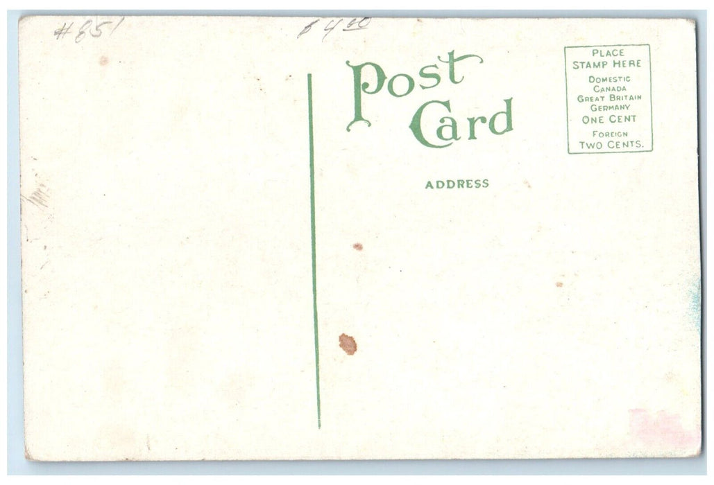 c1910 Chemistry Hall University Nebraska Building Lincoln Nebraska NE Postcard