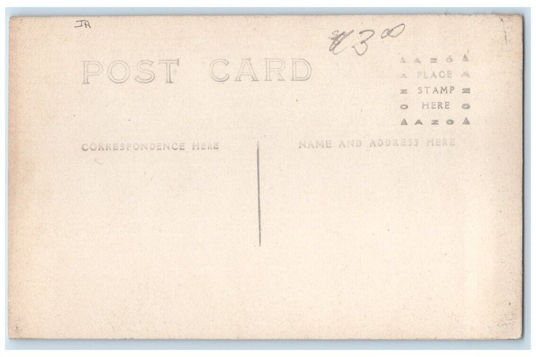 c1910's Sunset On Big Stone Lake View Minnesota MN RPPC Photo Unposted Postcard