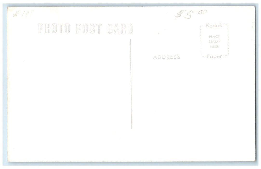 c1950's View Of Thousand Springs Idaho ID, Waterfalls RPPC Photo Postcard