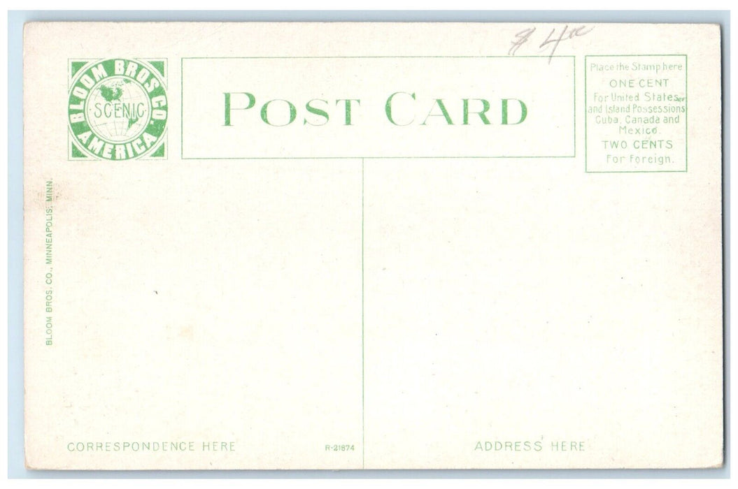 c1910 Mason City Drain Tile Plant Factory Mason City Iowa Bloom Bros Co Postcard