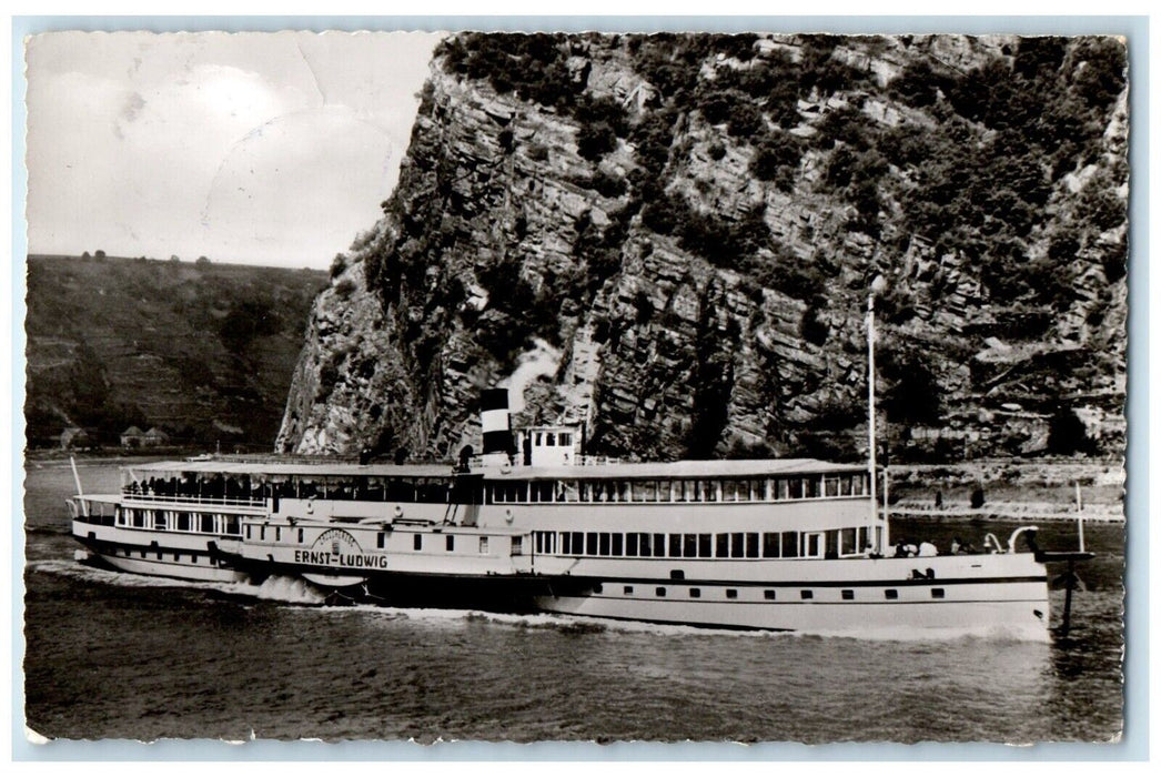 1957 Ernst Ludwing Steamer Ship Decatur Alabama AL RPPC Photo Vintage Postcard