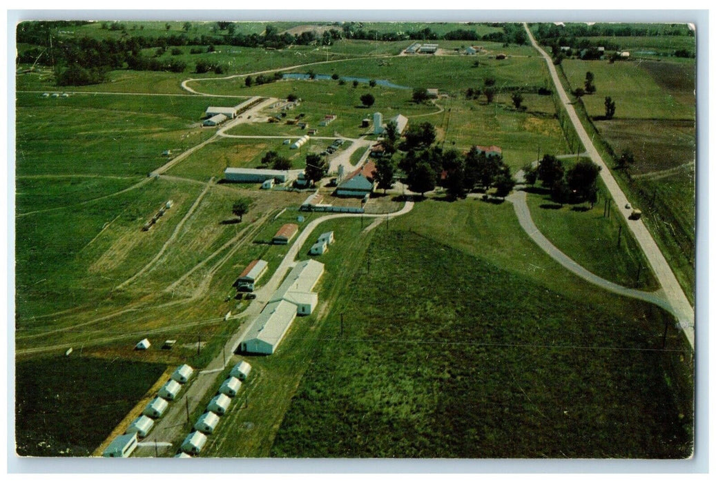 c1960 Moorman Research Farm Livestock Poultry Farm Quincy Illinois IL Postcard